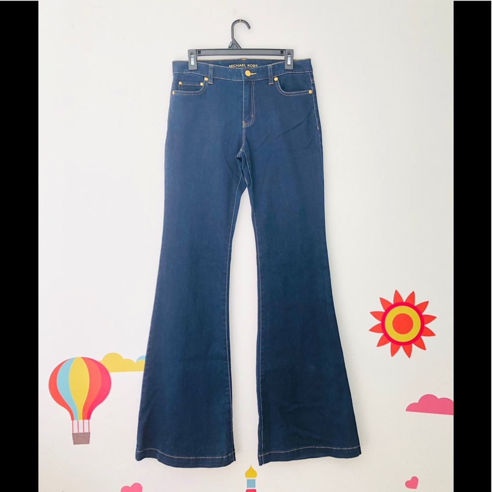 Michael Kors Big Flare Jeans size 8
